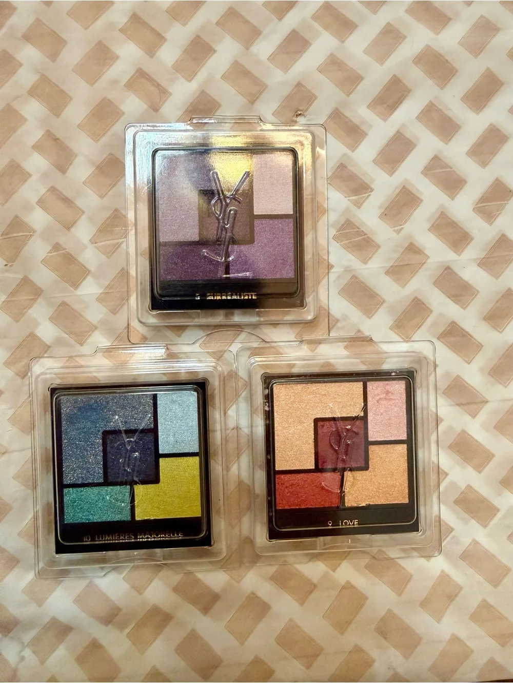 Yves Saint Laurent Purple & Pink Eye Shadow Palette - Women Makeup
